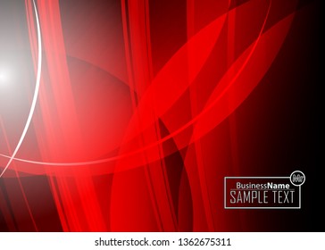 Red contrast abstract technology background. Red corporate design. Abstract tech corporate red design flyer background. Black geometric illustration for flyer, brochures, web graphic design background