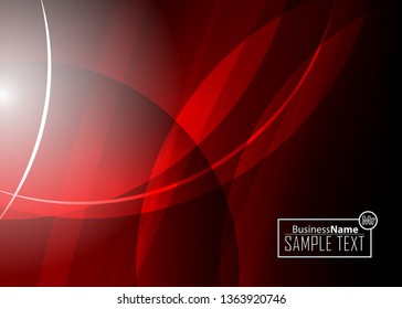 Red contrast abstract technology background. Red corporate design. Abstract tech corporate red design flyer background. Black geometric illustration for flyer, brochures, web graphic design background