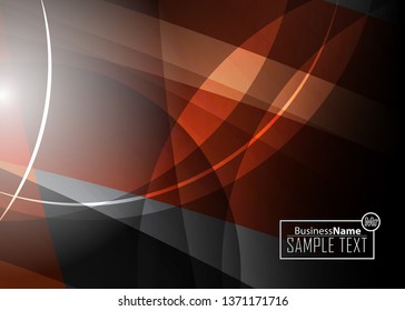 Red contrast abstract technology background. Red corporate design. Abstract tech corporate red design flyer background. Black geometric illustration for flyer, brochures, web graphic design background