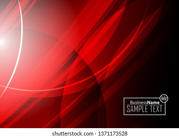 Red contrast abstract technology background. Red corporate design. Abstract tech corporate red design flyer background. Black geometric illustration for flyer, brochures, web graphic design background
