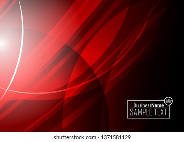 Red contrast abstract technology background. Red corporate design. Abstract tech corporate red design flyer background. Black geometric illustration for flyer, brochures, web graphic design background
