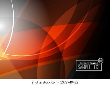 Red contrast abstract technology background. Red corporate design. Abstract tech corporate red design flyer background. Black geometric illustration for flyer, brochures, web graphic design background