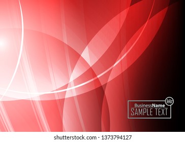 Red contrast abstract technology background. Red corporate design. Abstract tech corporate red design flyer background. Black geometric illustration for flyer, brochures, web graphic design background