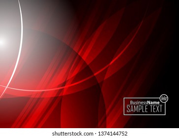 Red contrast abstract technology background. Red corporate design. Abstract tech corporate red design flyer background. Black geometric illustration for flyer, brochures, web graphic design background