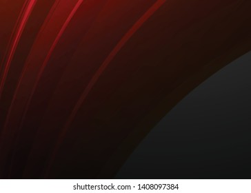 Red contrast abstract technology background. Red corporate design. Abstract tech corporate red design flyer background. Black geometric illustration for flyer, brochures, web graphic design background