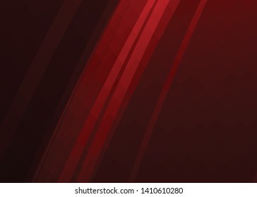 Red contrast abstract technology background. Red corporate design. Abstract tech corporate red design flyer background. Black geometric illustration for flyer, brochures, web graphic design background