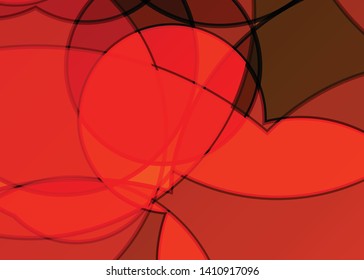 Red contrast abstract technology background. Red corporate design. Abstract tech corporate red design flyer background. Black geometric illustration for flyer, brochures, web graphic design background