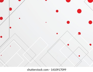 Red contrast abstract technology background. Red corporate design. Abstract tech corporate red design flyer background. Black geometric illustration for flyer, brochures, web graphic design background