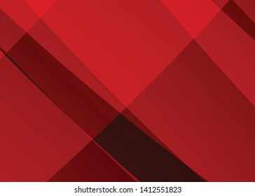Red contrast abstract technology background. Red corporate design. Abstract tech corporate red design flyer background. Black geometric illustration for flyer, brochures, web graphic design background
