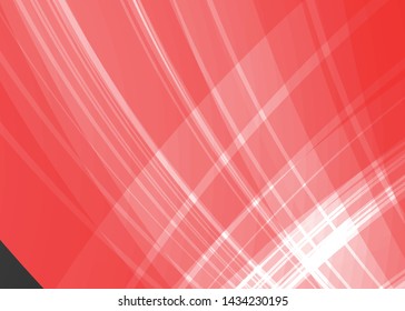 Red contrast abstract technology background. Red corporate design. Abstract tech corporate red design flyer background. Black geometric illustration for flyer, brochures, web graphic design background