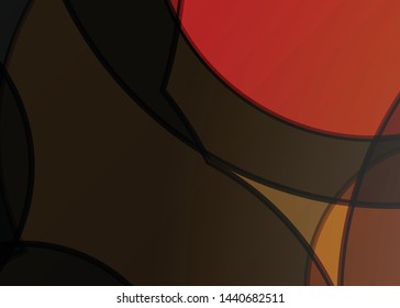 Red contrast abstract technology background. Red corporate design. Abstract tech corporate red design flyer background. Black geometric illustration for flyer, brochures, web graphic design background