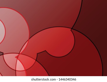 Red contrast abstract technology background. Red corporate design. Abstract tech corporate red design flyer background. Black geometric illustration for flyer, brochures, web graphic design background