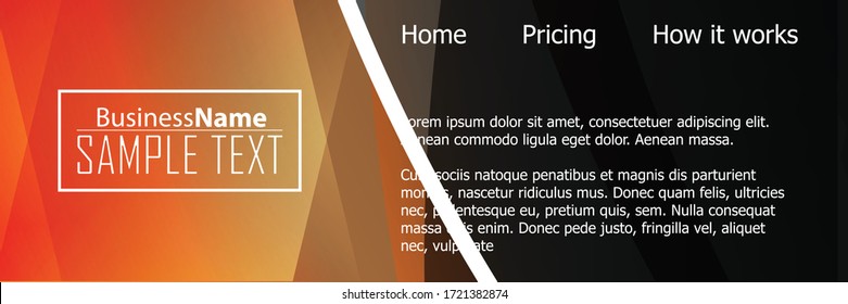 Red contrast abstract technology background. Red corporate design. Abstract tech corporate red design flyer background. Black geometric illustration for flyer, brochures, web graphic design background