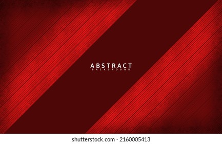Red corner arrows overlapping vector background. Red curved overlapping vector background
