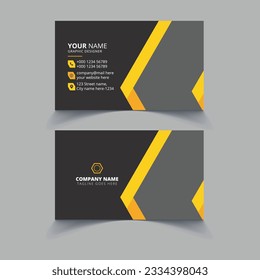 Red Corporate Business card template