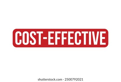Red Cost Effective Rubber Stamp Seal Vector