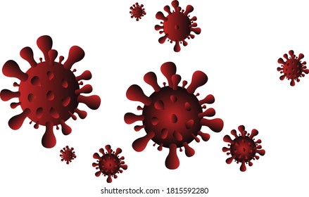 Diseño de vectores de virus Red Covid 19