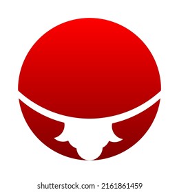 red cow the sign of the brave