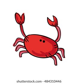 red crab animal