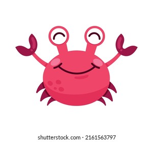 red crab sealife creature character