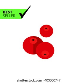 Red cranberry icon