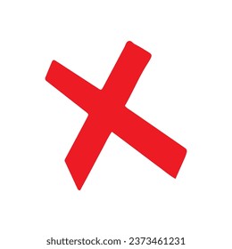 Elemento de pincel de icono de la Cruz Roja