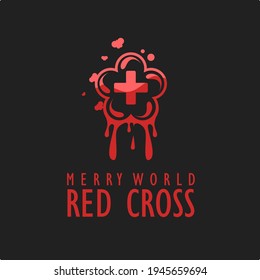Red Cross Logo Design Vector