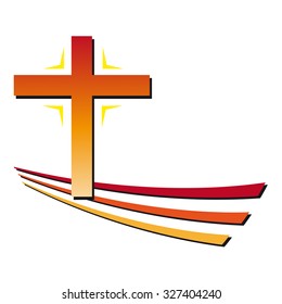 Red cross trails with expansion