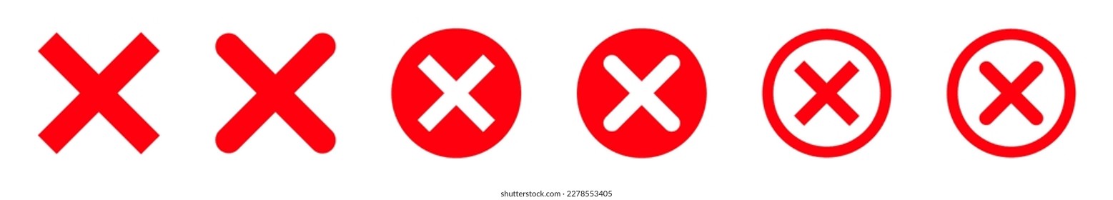 Rotkreuz-Vektorgrafik-Set. Negativ unterschreiben. Markierungszeichen-Symbol.
