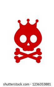 red crown skull