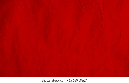 Fondo de papel rojo derrumbado. Textura vectorial del papel desmenuzado. Documento de antecedentes. Papel pintado. Color rojo. Uso de fondo de diseño de papel en bruto para etiquetas, tarjetas, banners, etc. Ilustración vectorial