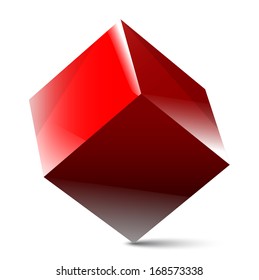 Red cube