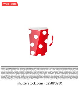 red cup in white peas
