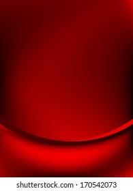 Red curtain fade to dark card. EPS 10 vector file included