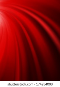 Red curtain with place for text .EPS 10 vector file included