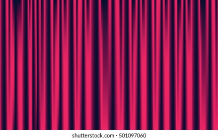 red curtain vector illustration background