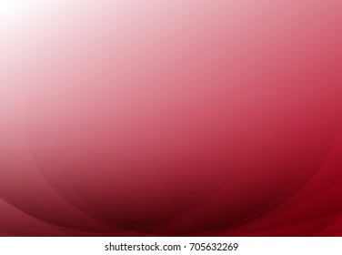 Red curve abstract background with copy space. Vector illustration