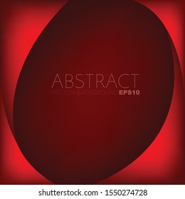 Red curve line Vector background abstract overlap layer 