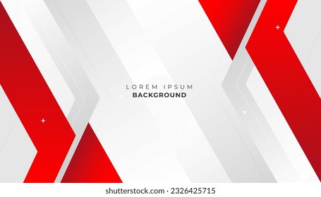 Red curve on a white background vector