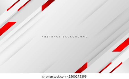 Red curve on a white background vector