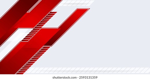 Red curve on a white background vector Art and Illustration. eps 10