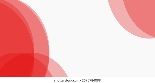 Curva roja en un Vector de fondo blanco