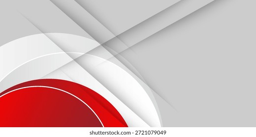 rote Kurve auf weißem Hintergrund, Vektor
