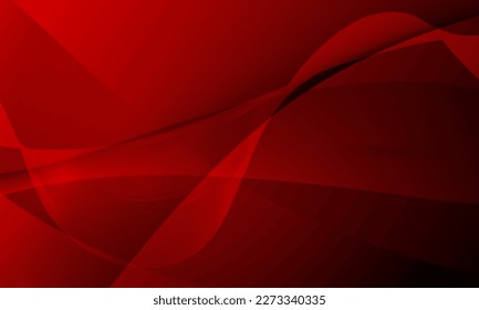red curve wave lines abstract background