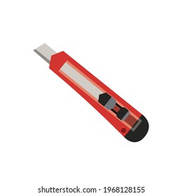 Red Cutter Simple Vector Illustration
