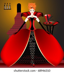 red dame