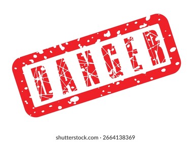 Um carimbo vermelho com fundo branco significa um risco potencial. O selo é um aviso e deve ser levado a sério. É importante ser cauteloso.
