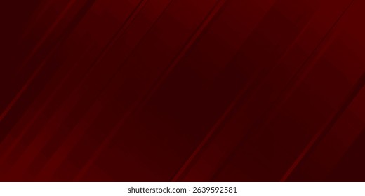 red in dark background Abstract futuristic diagonal sharp lines in neon colors. overlap layer on dark space with cutout decoration. Modern graphic design element
