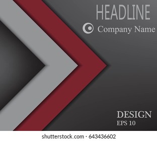 red dark banner wallpaper triangle