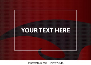 Red dark illustration in abstract style with color gradient. Background modern design for your web, poster, banner, screen, backdrop. Simple, cool and elegant.